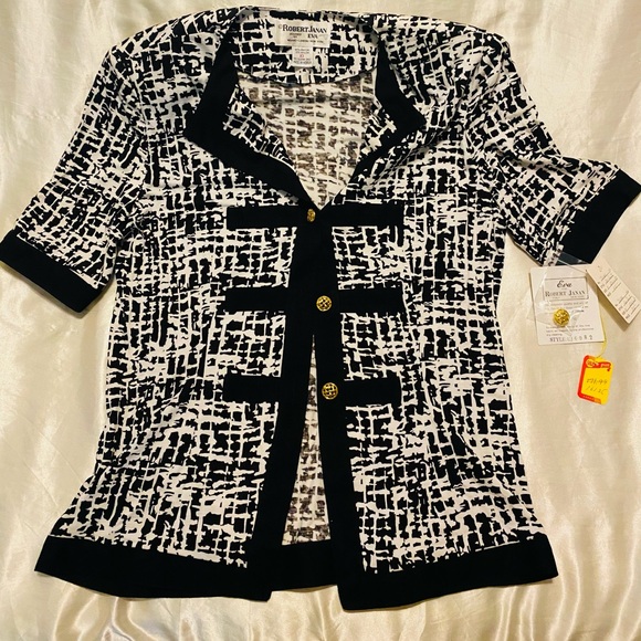 NWT Robert Janan Blouse - Picture 1 of 5
